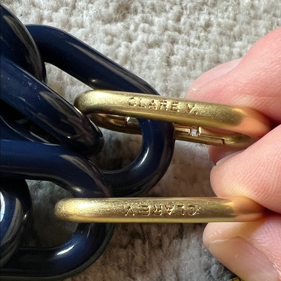 Navy and Gold Chain Bracelet - Picture 3 of 4